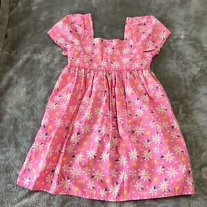 Barbie Floral Pink Kids Dress